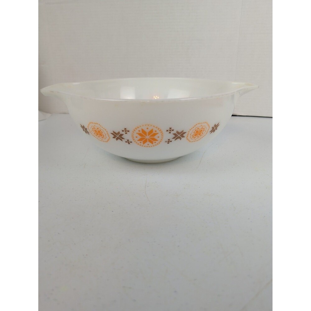 Vintage PYREX Town And Country #444 Cinderella Mixing Bowl 4 quart